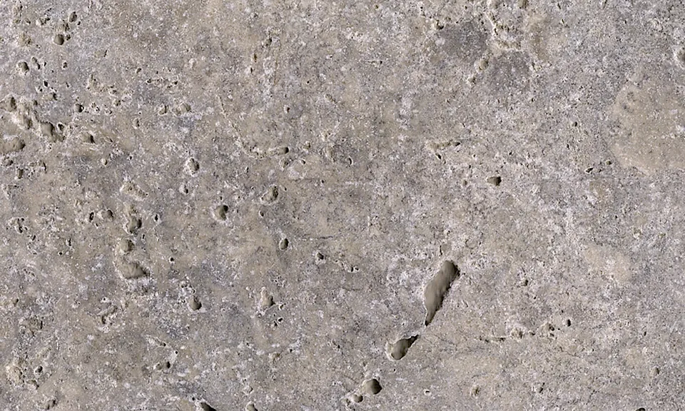 Travertine Silver